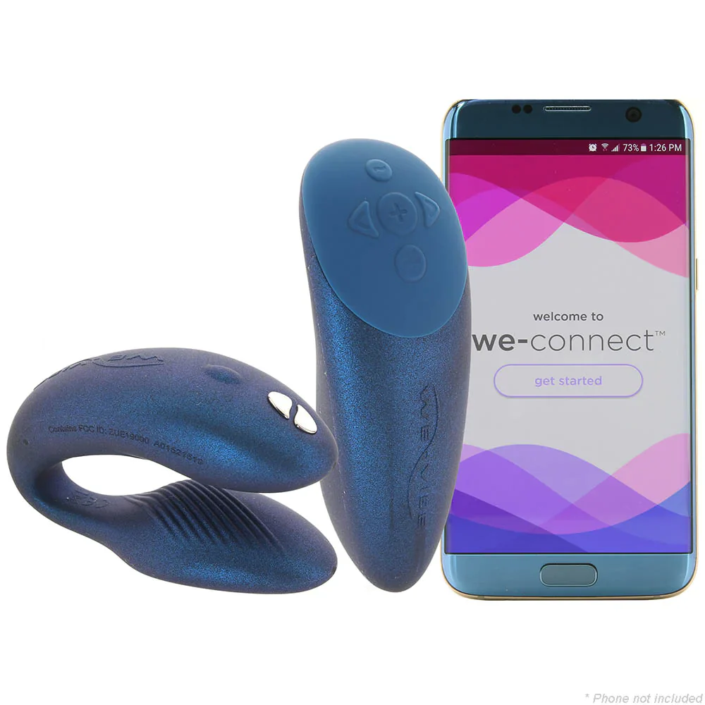 We Vibe CHORUS Couples Vibrator | Remote & App Controlled | Wearable Vibe - Cosmic Blue