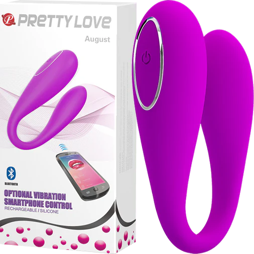 Pretty Love August Rechargeable App Controlled Wearable Couples Vibrator