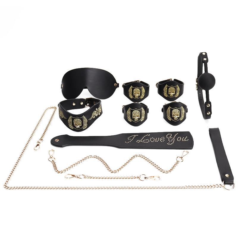 SM bondage and restraint erotic set, alternative punishment device for couples.